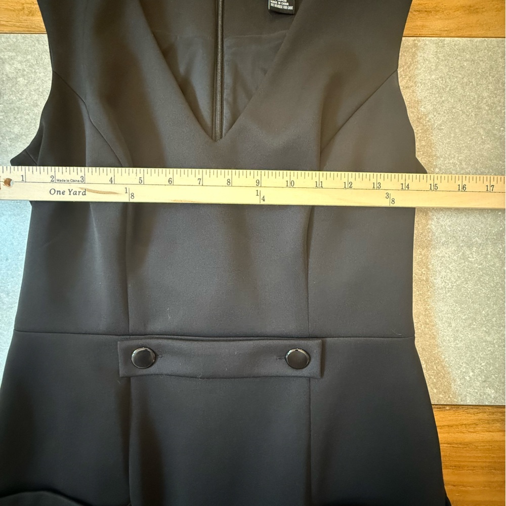 Etcetera Black V-Neck Sleeveless Sheath Dress with Pockets Size 6 - Picture 10 of 10